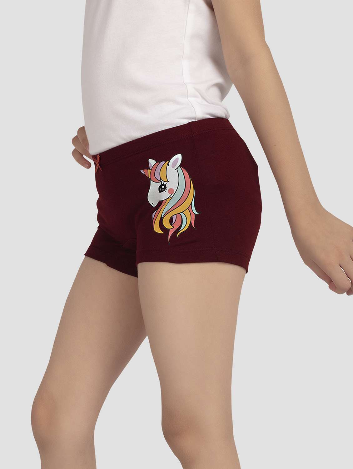 girls pack of 3 printed mid rise bloomer - 22142733 -  Standard Image - 2