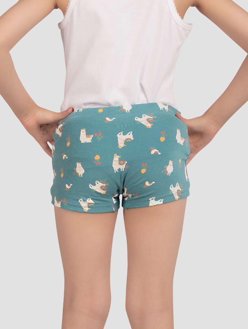 girls pack of 3 printed bloomer - 22142736 -  Standard Image - 2