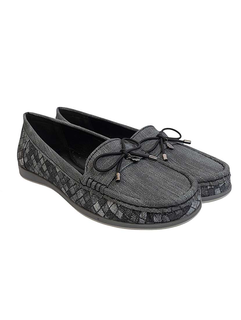 women black slip on loafer - 22142748 - Standard Image - 2