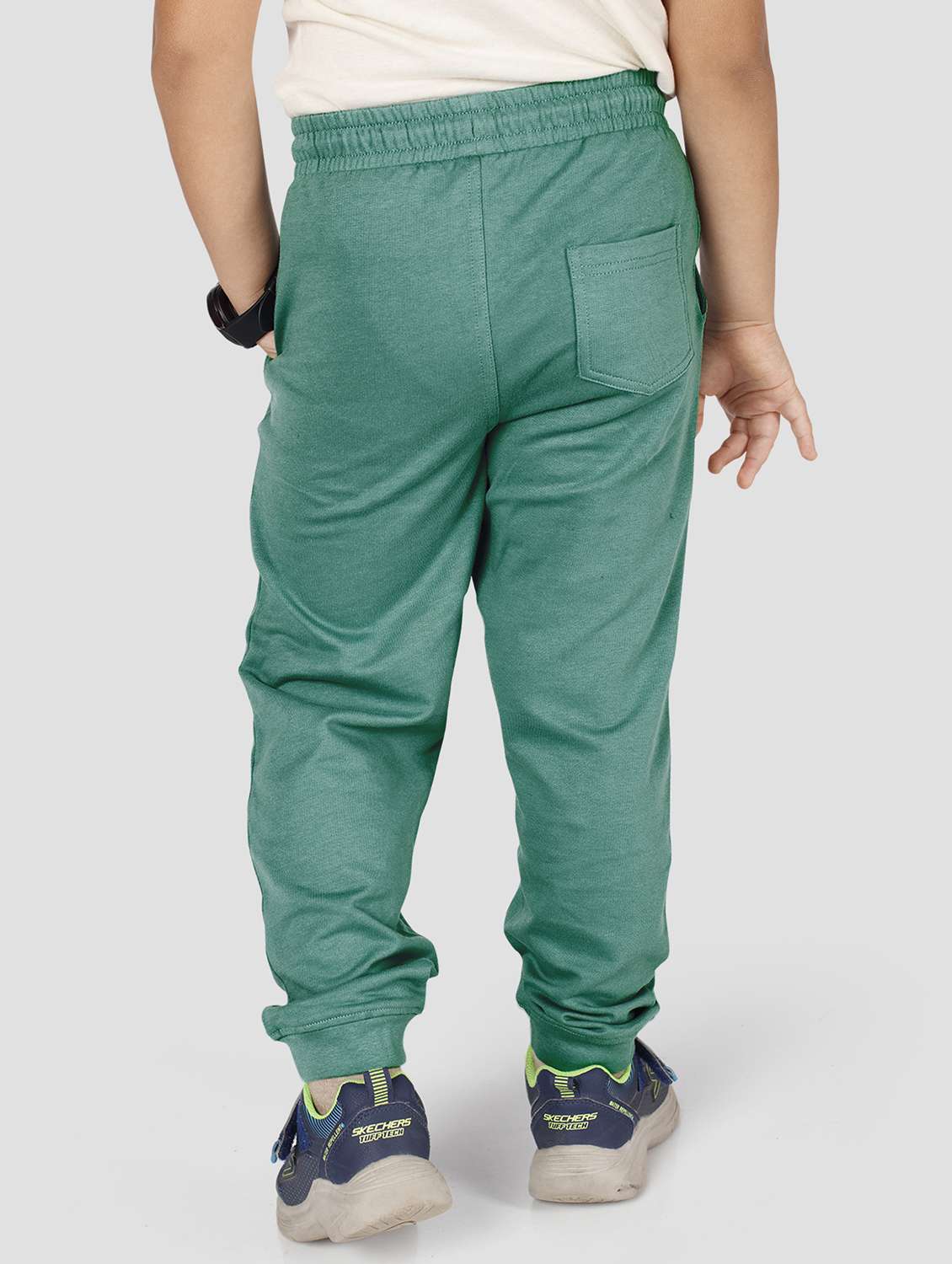 boys solid mid rise jogger - 22142781 -  Standard Image - 2