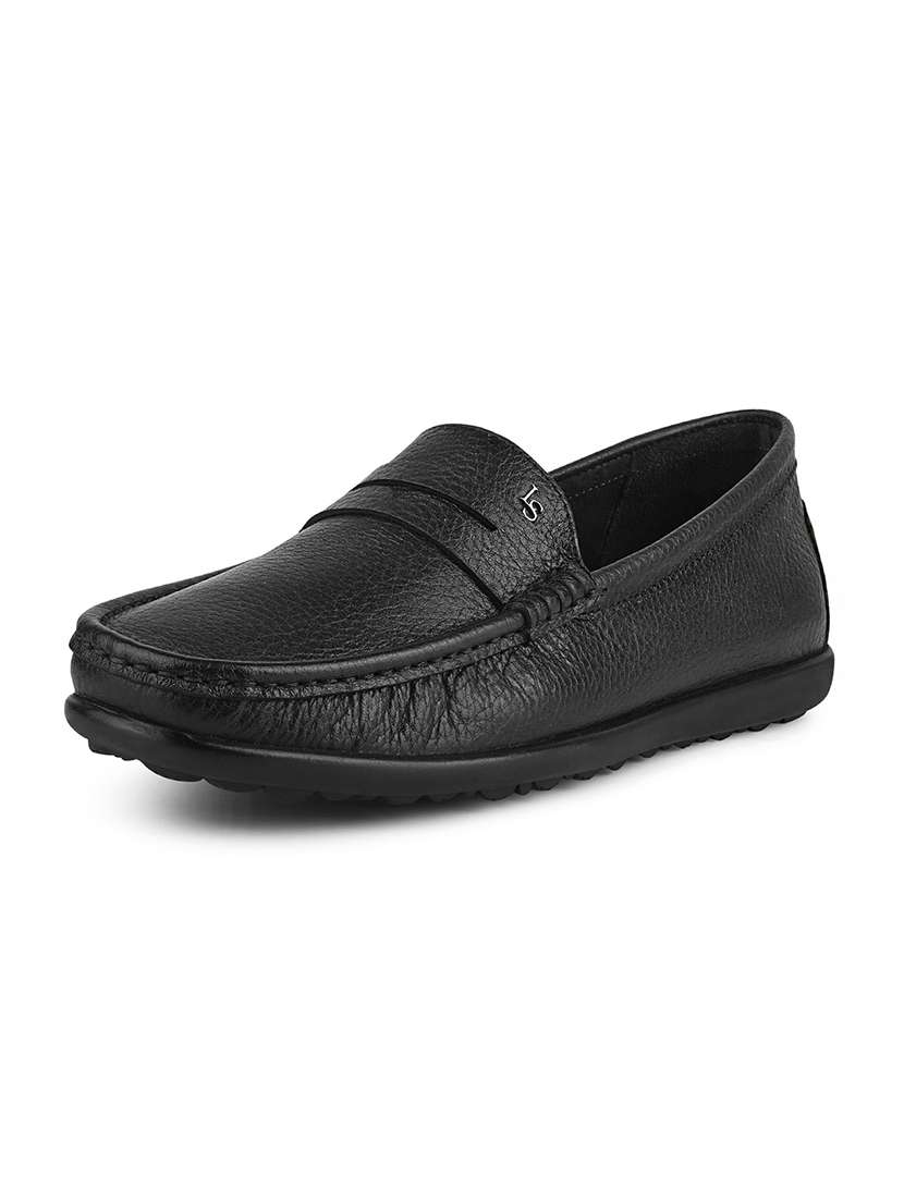 men black slip on loafer - 22142906 -  Standard Image - 2