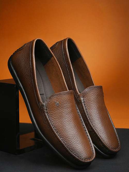 men tan slip on loafer - 22142907 -  Standard Image - 0
