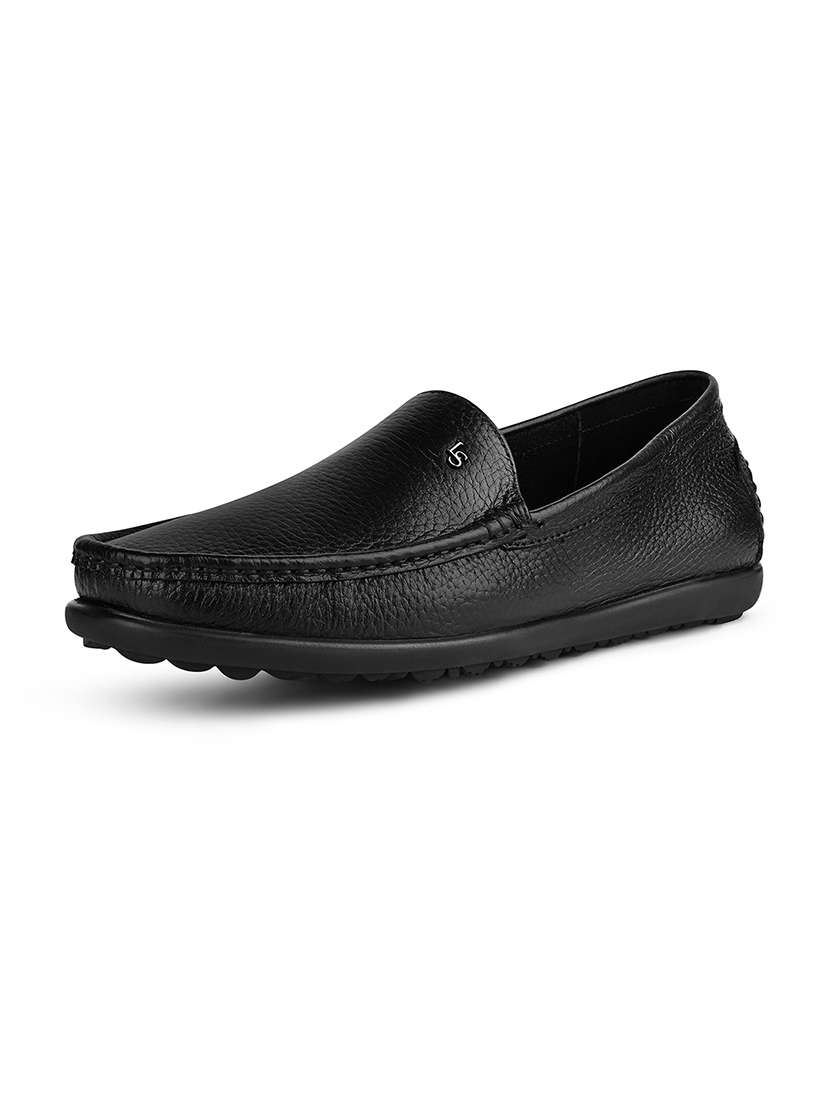 men black slip on loafer - 22142909 -  Standard Image - 2
