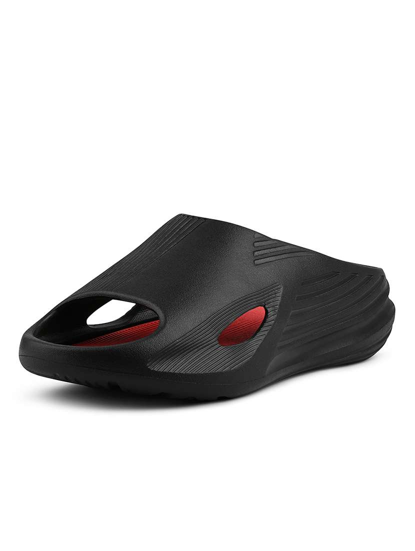 men solid slip on slider - 22142934 -  Standard Image - 2