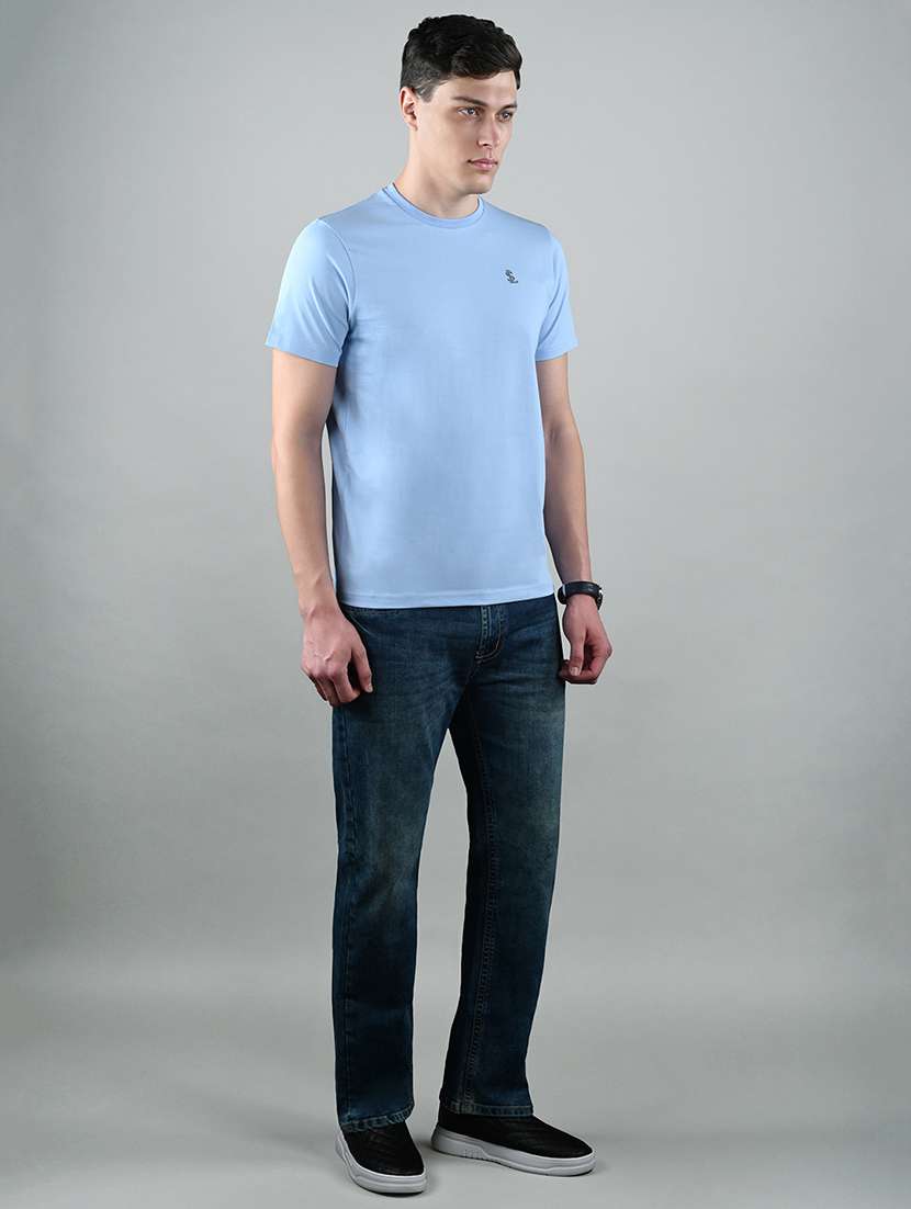 men solid short sleeve regular fit t-shirt - 22142948 -  Standard Image - 2