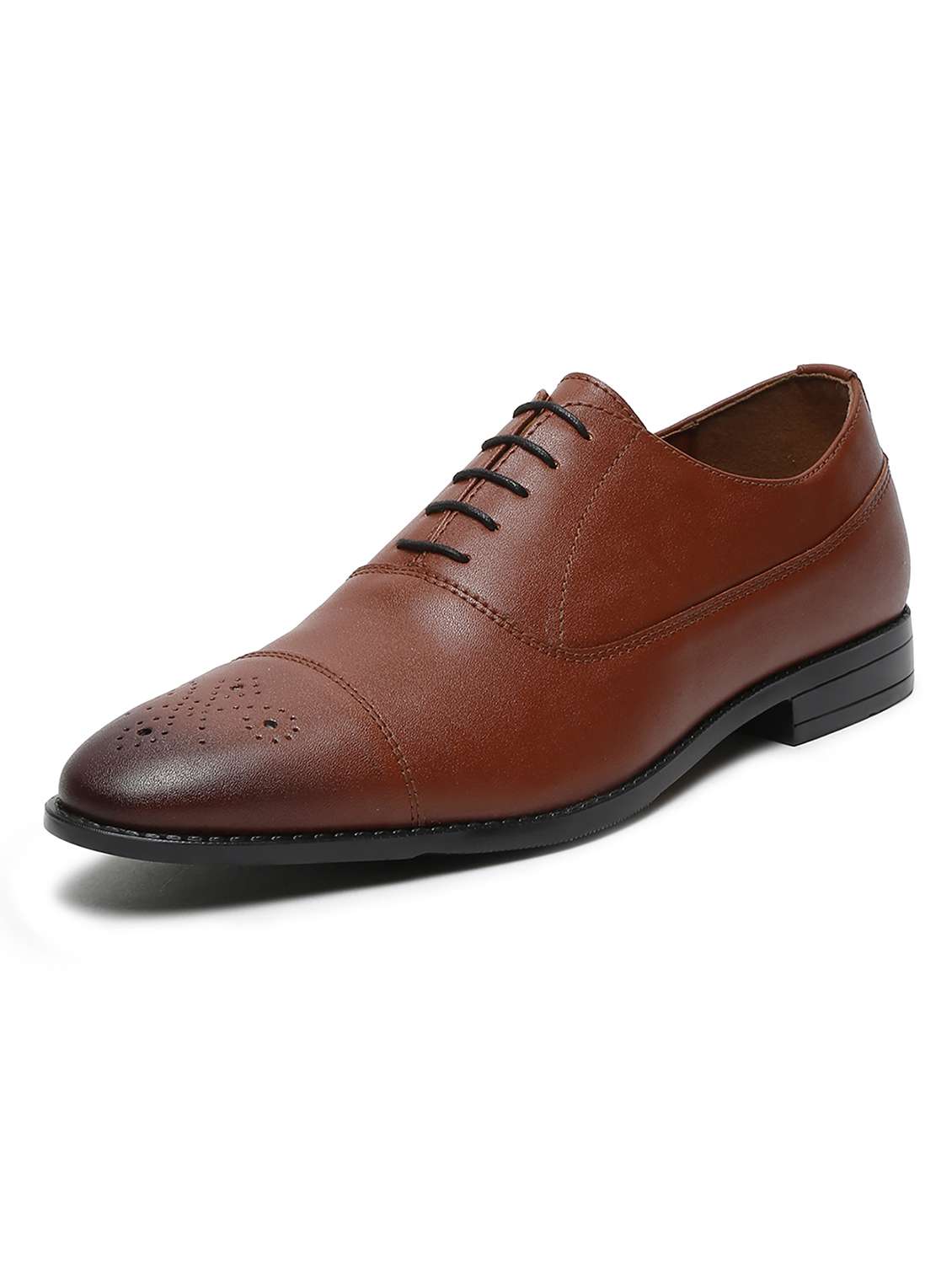 men tan lace-up oxford - 22143009 -  Standard Image - 2