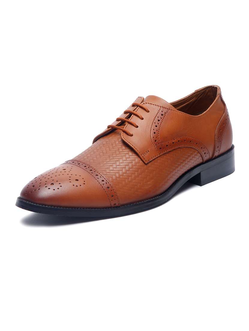 men textured lace up oxford - 22143026 -  Standard Image - 2