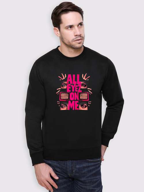 men front print long sleeve regular fit sweatshirt - 22143059 -  Standard Image - 0
