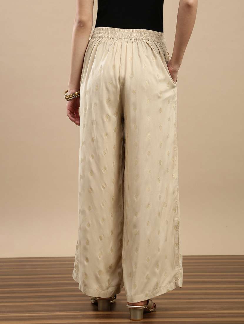 women printed mid rise palazzo - 22143271 -  Standard Image - 2