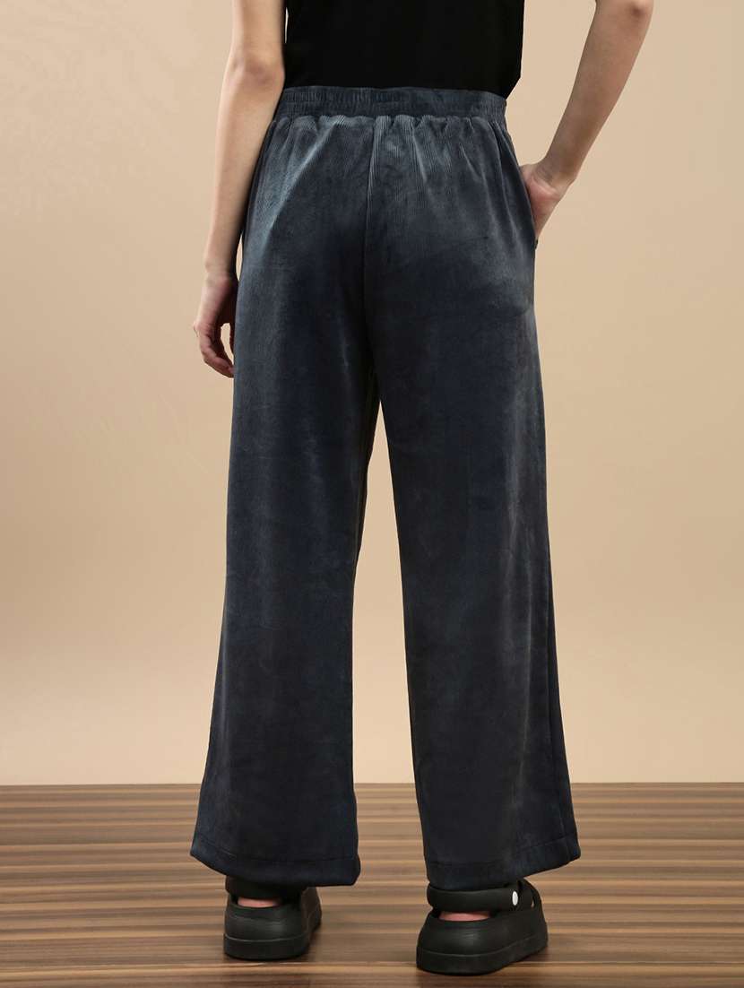 women solid mid rise palazzo - 22143278 -  Standard Image - 2