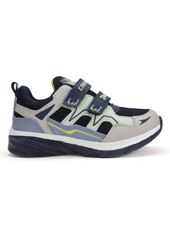 boys navy blue synthetic sneaker - 22143580 -  Standard Image - 2