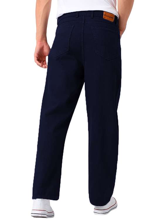 men plain mid rise full length jeans - 22143593 - Standard Image - 2
