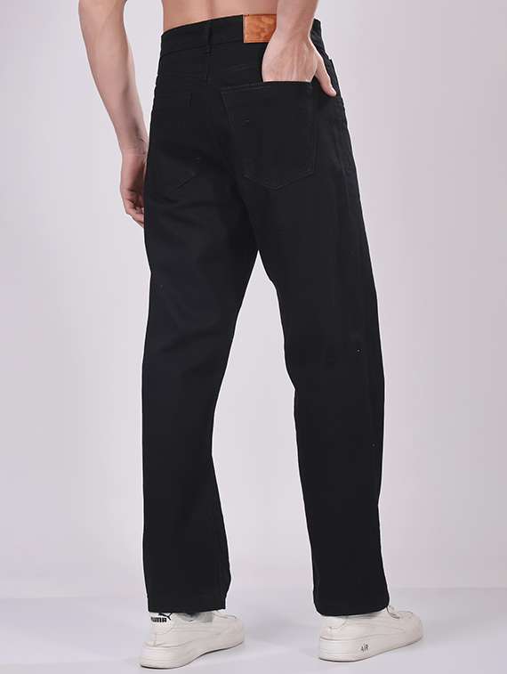 men plain mid rise full length jeans - 22143595 - Standard Image - 2