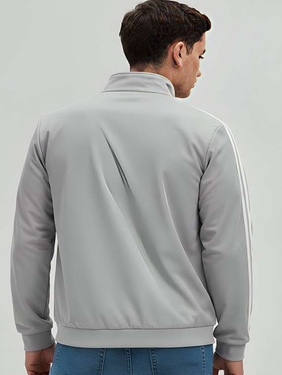 men taped long sleeve lightweight bomber jacket - 22143697 -  Standard Image - 2