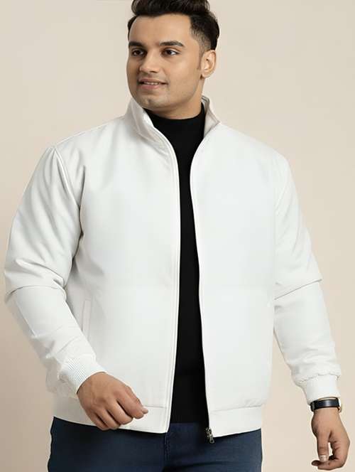 men solid long sleeve lightweight bomber jacket - 22143734 -  Standard Image - 0