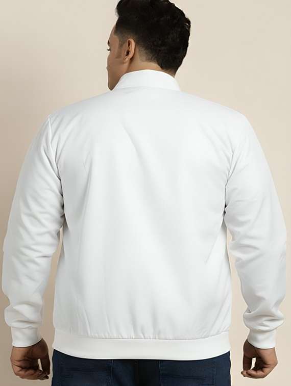 men solid long sleeve lightweight bomber jacket - 22143734 -  Standard Image - 2