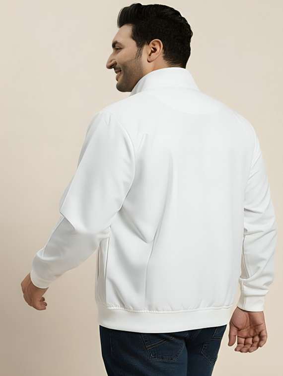 men solid long sleeve lightweight bomber jacket - 22143738 -  Standard Image - 2