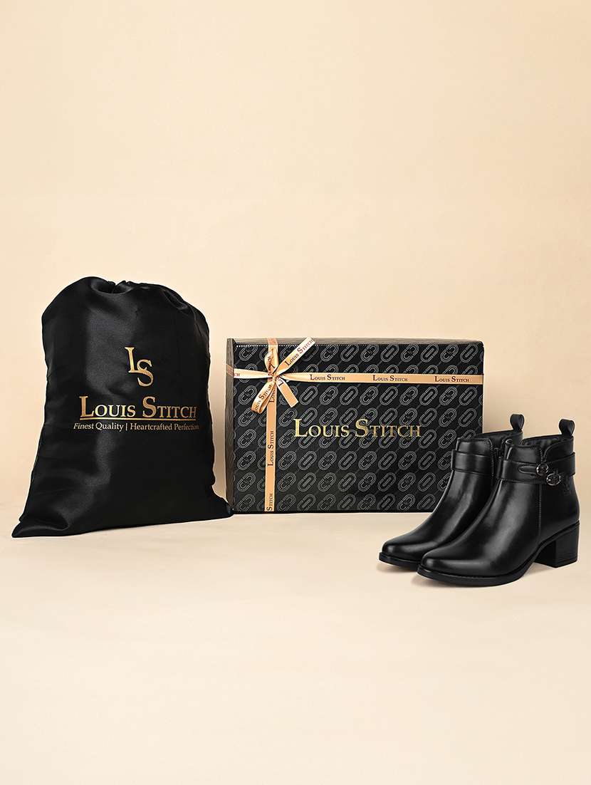 women solid slip on ankle s boot - 22143791 -  Standard Image - 2