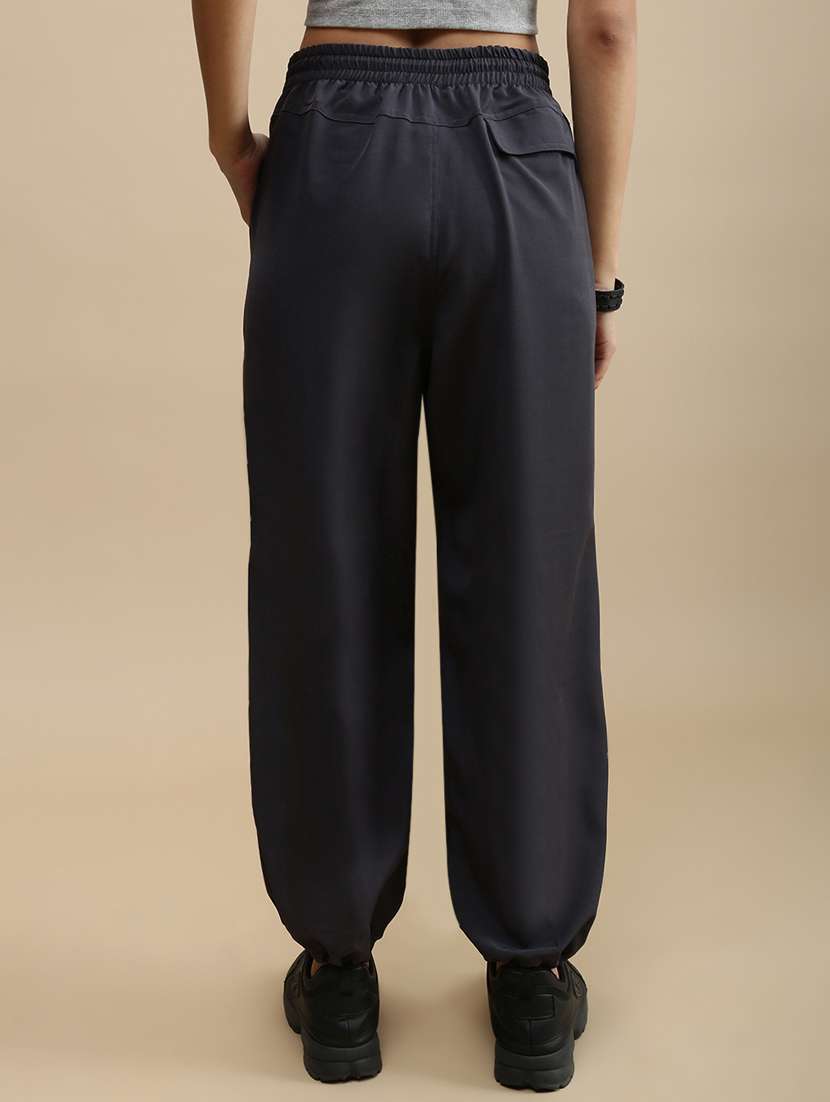 women solid mid rise relaxed fit jogger - 22143810 -  Standard Image - 2