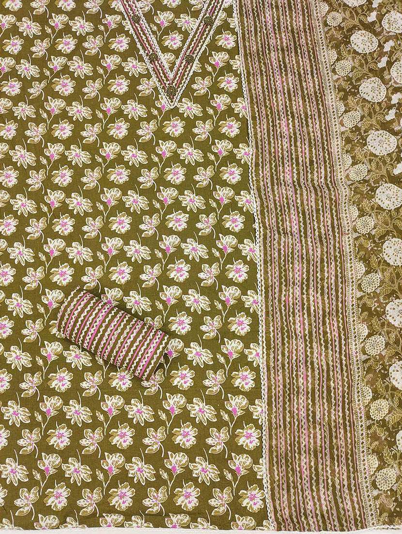 women floral printed unstitched suit set - 22143992 -  Standard Image - 2