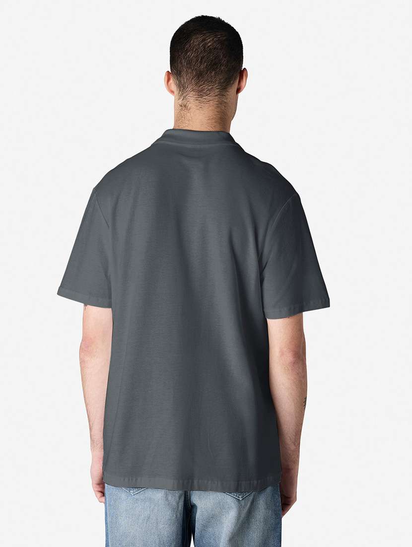 men solid short sleeve polo t-shirt - 22144044 -  Standard Image - 2