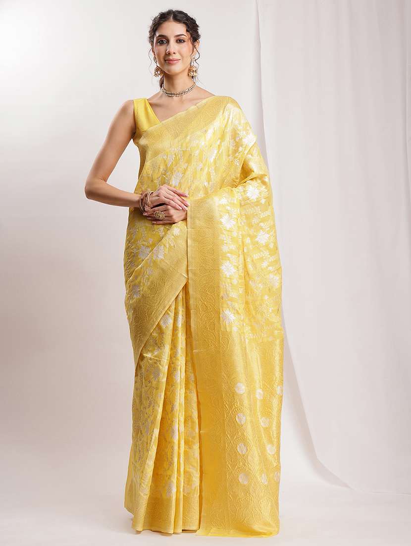 women self design banarasi saree with blouse - 22144631 - Standard Image - 2