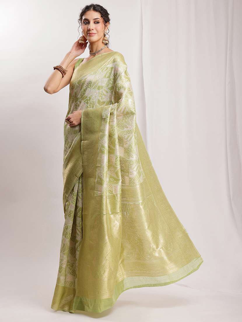 women self design banarasi saree with blouse - 22144644 - Standard Image - 2