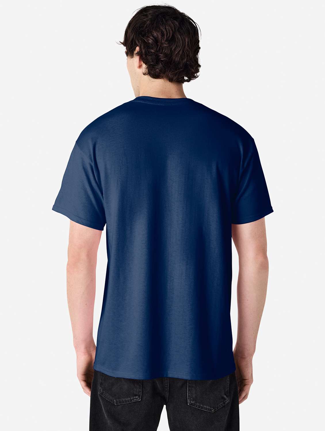 men solid short sleeve regular fit t-shirt - 22144654 -  Standard Image - 2