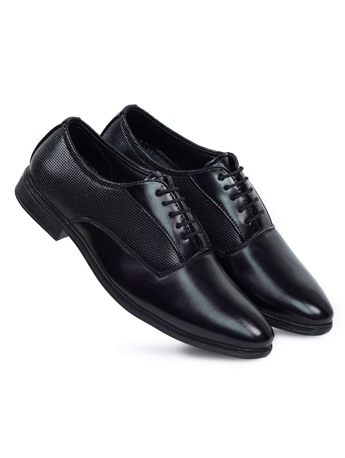 men black lace-up oxford - 22145711 - Standard Image - 2