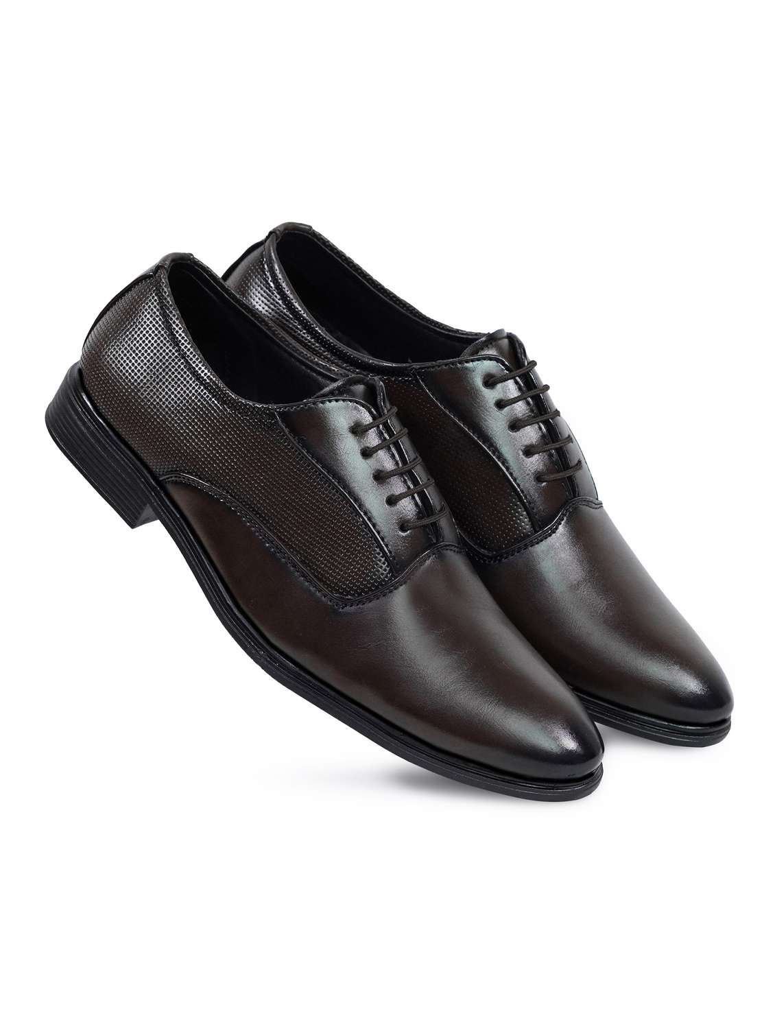 men brown lace-up oxford - 22145712 - Standard Image - 2