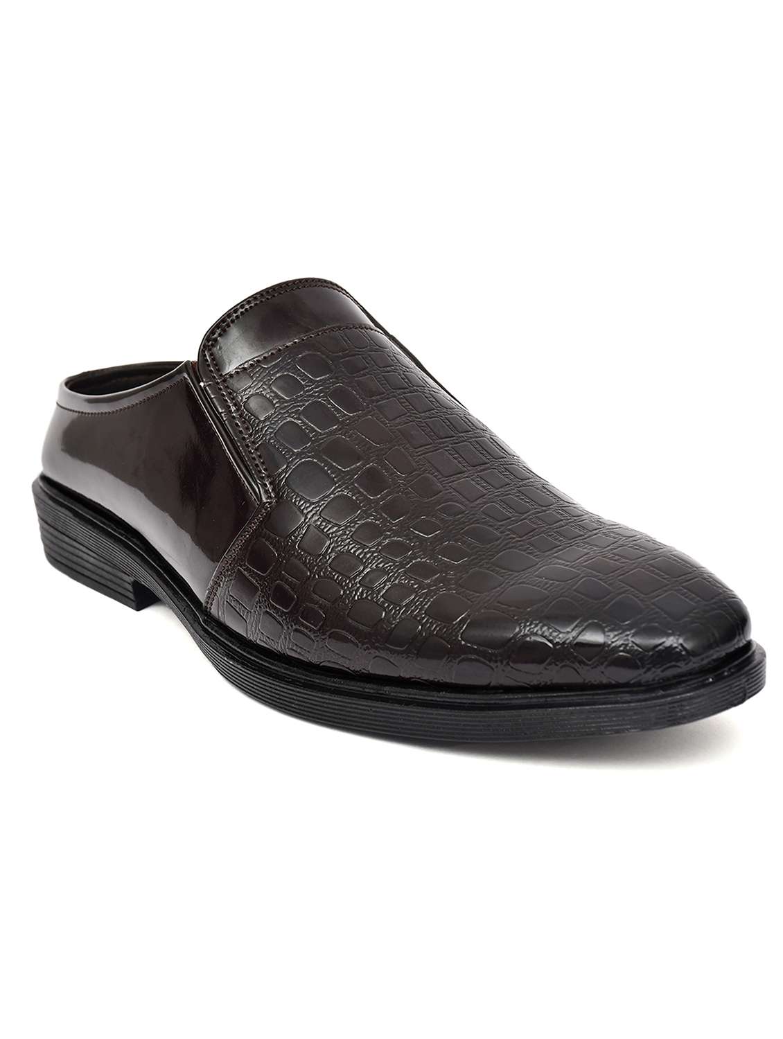 men textured slip on casual shoes - 22146042 - Standard Image - 2