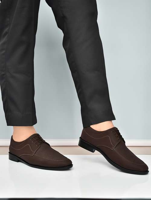 men brown lace up derby - 22146118 -  Standard Image - 0
