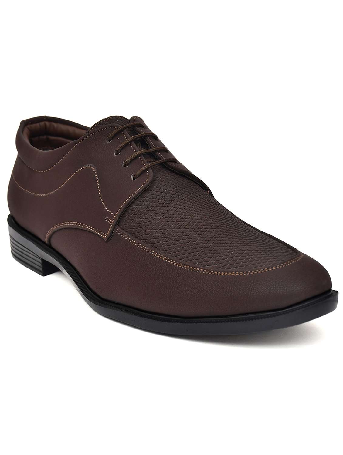 men brown lace-up derby - 22146136 -  Standard Image - 2
