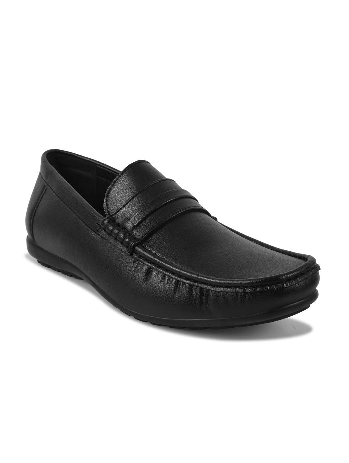 men black slip on loafer - 22146247 -  Standard Image - 2