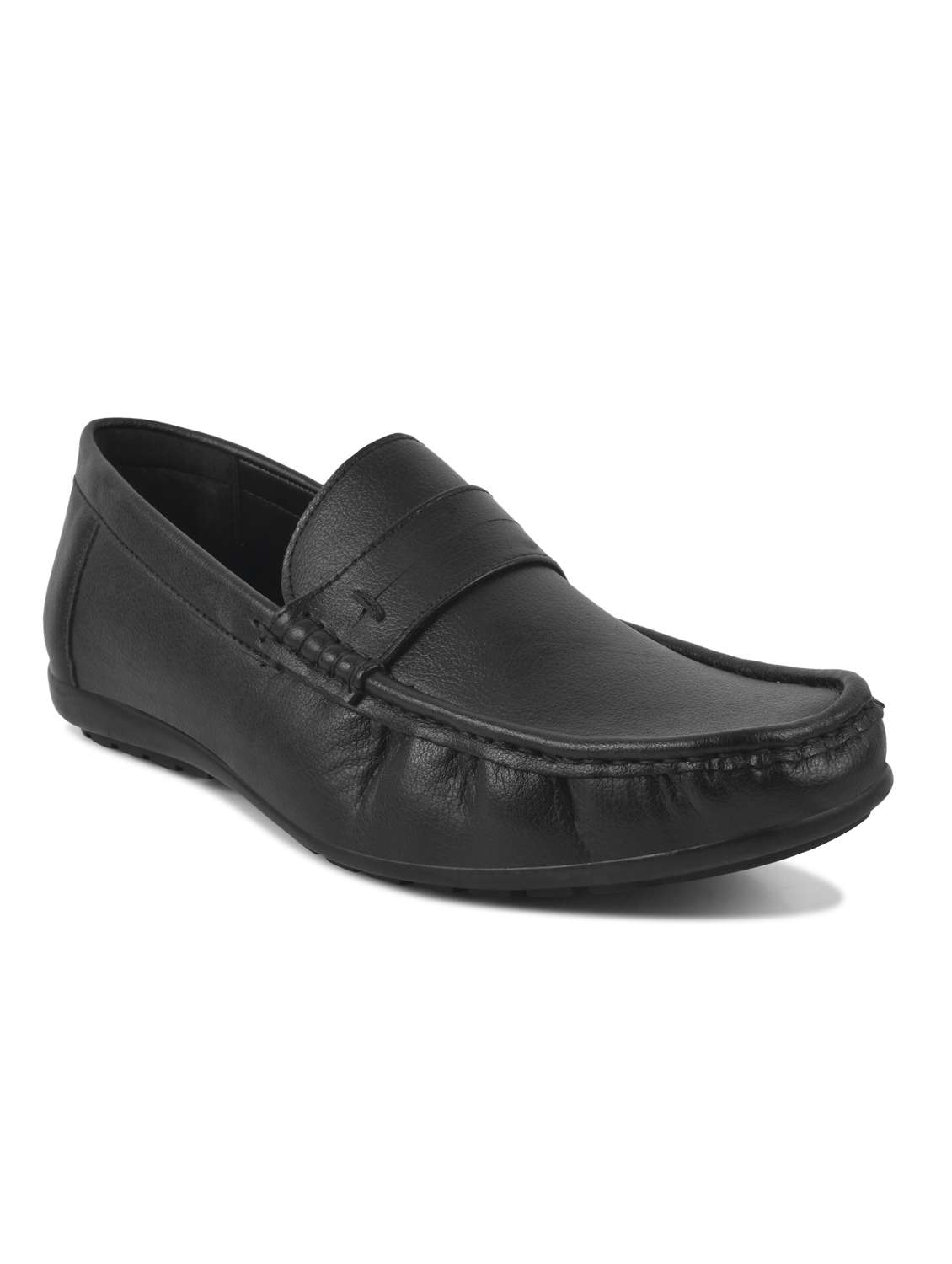 men black slip on loafer - 22146248 -  Standard Image - 2