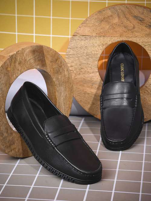men black slip on loafer - 22146251 -  Standard Image - 0
