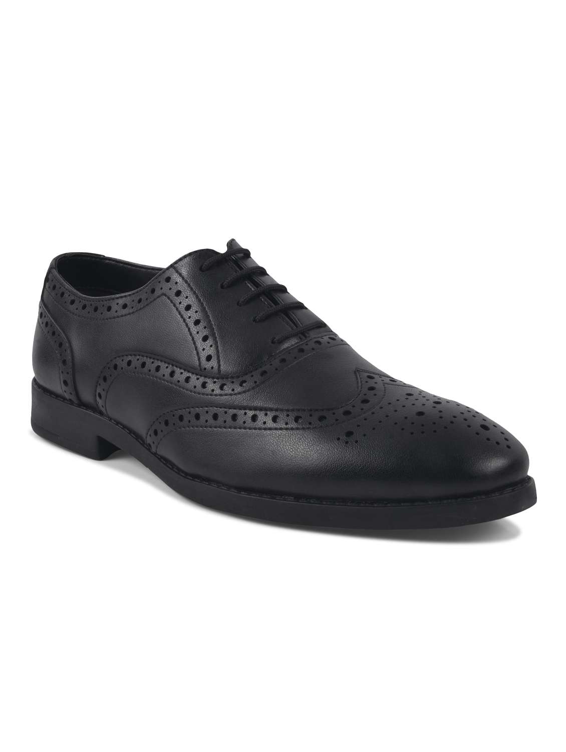 men black lace-up brouge - 22146254 -  Standard Image - 2