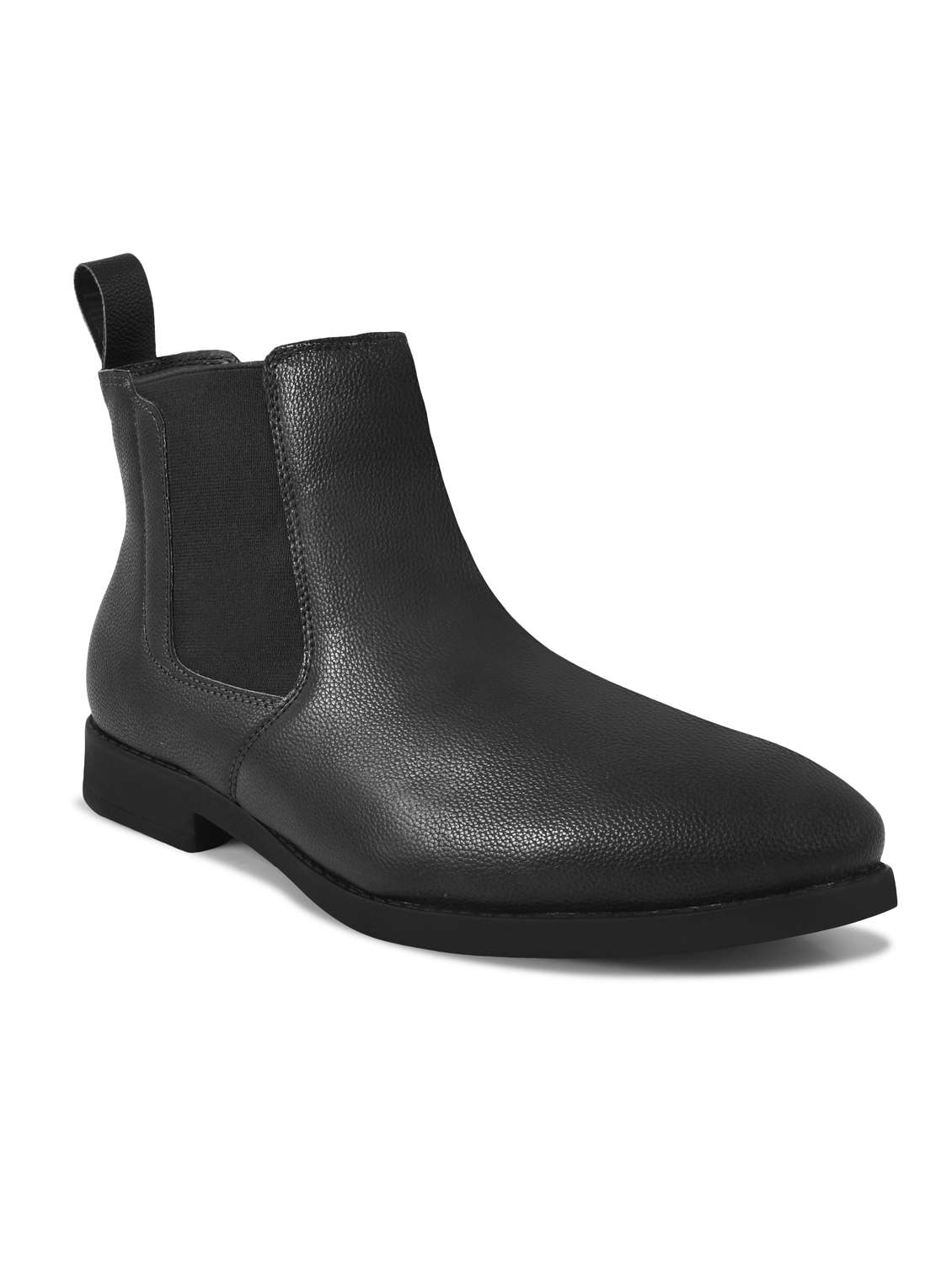 men black slip on low ankle boot - 22146256 -  Standard Image - 2
