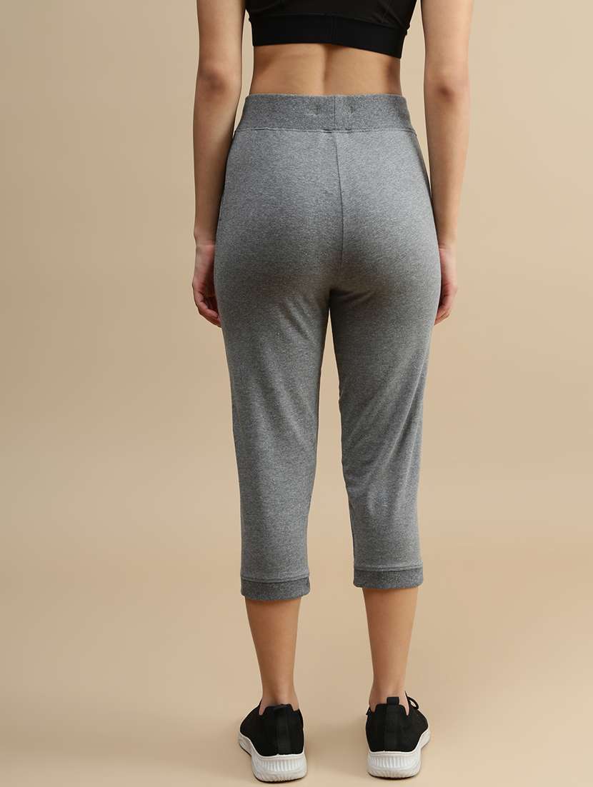 women solid mid rise yoga pants - 22146960 -  Standard Image - 2