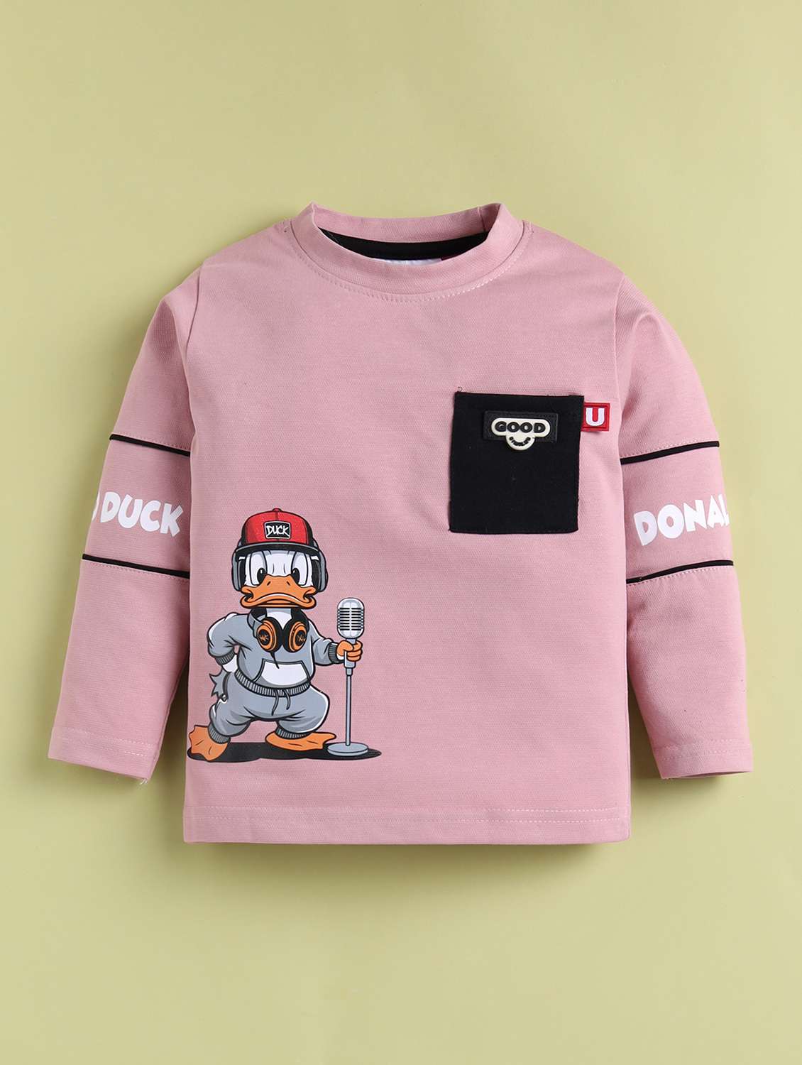 boys printed long sleeve co-ord set - 22147158 -  Standard Image - 2