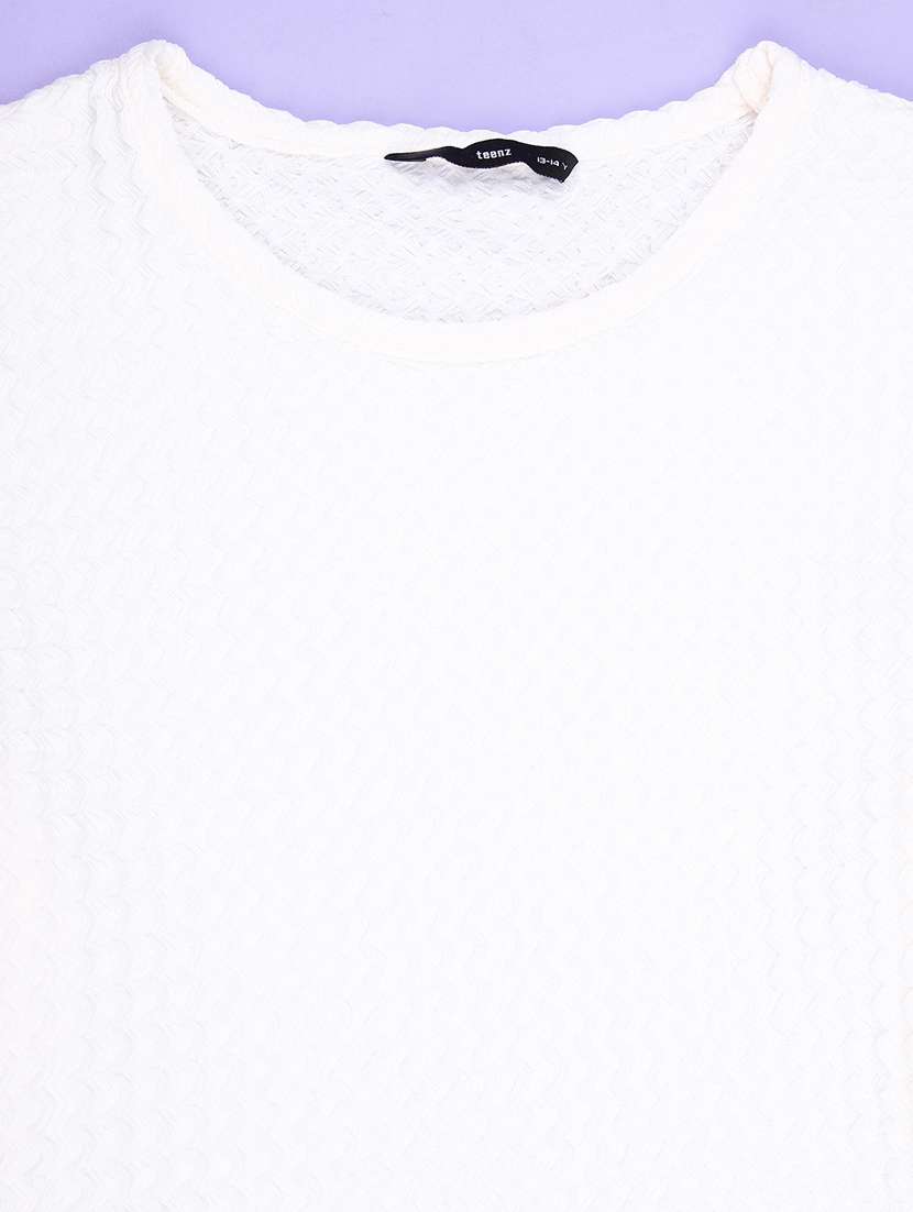 girls solid long sleeve t-shirt - 22147585 -  Standard Image - 2