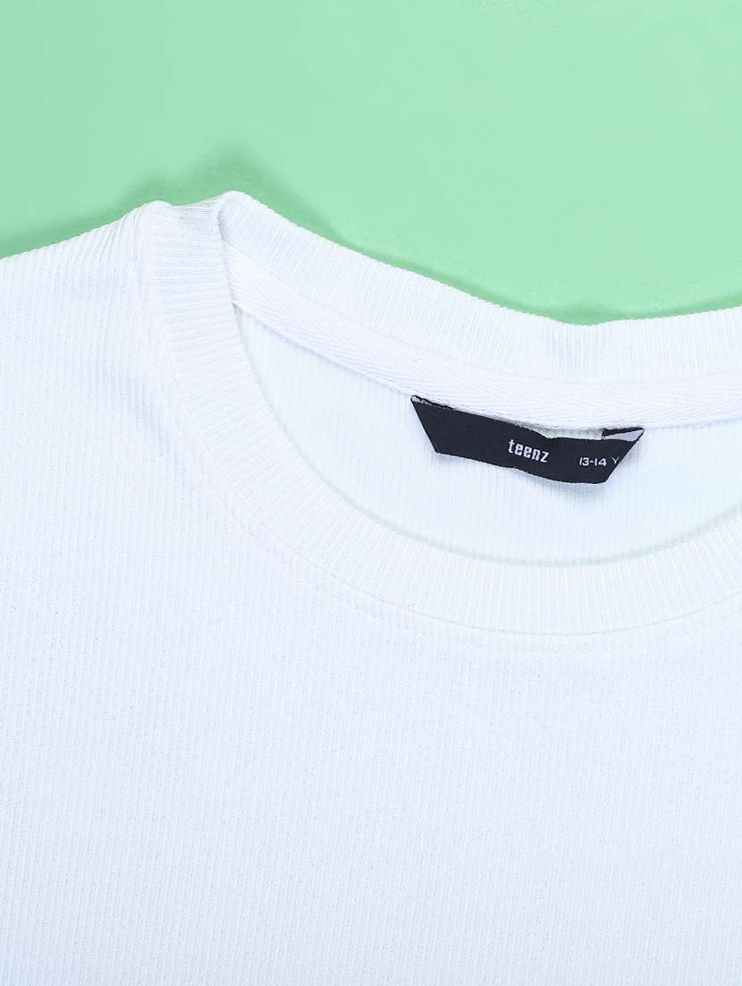 girls solid long sleeve t-shirt - 22147586 -  Standard Image - 2