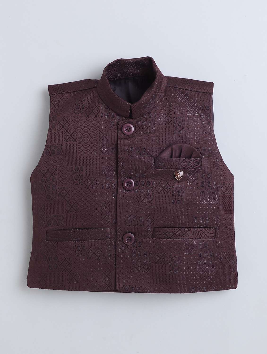 boys self design 3 piece suit set - 22147675 -  Standard Image - 2