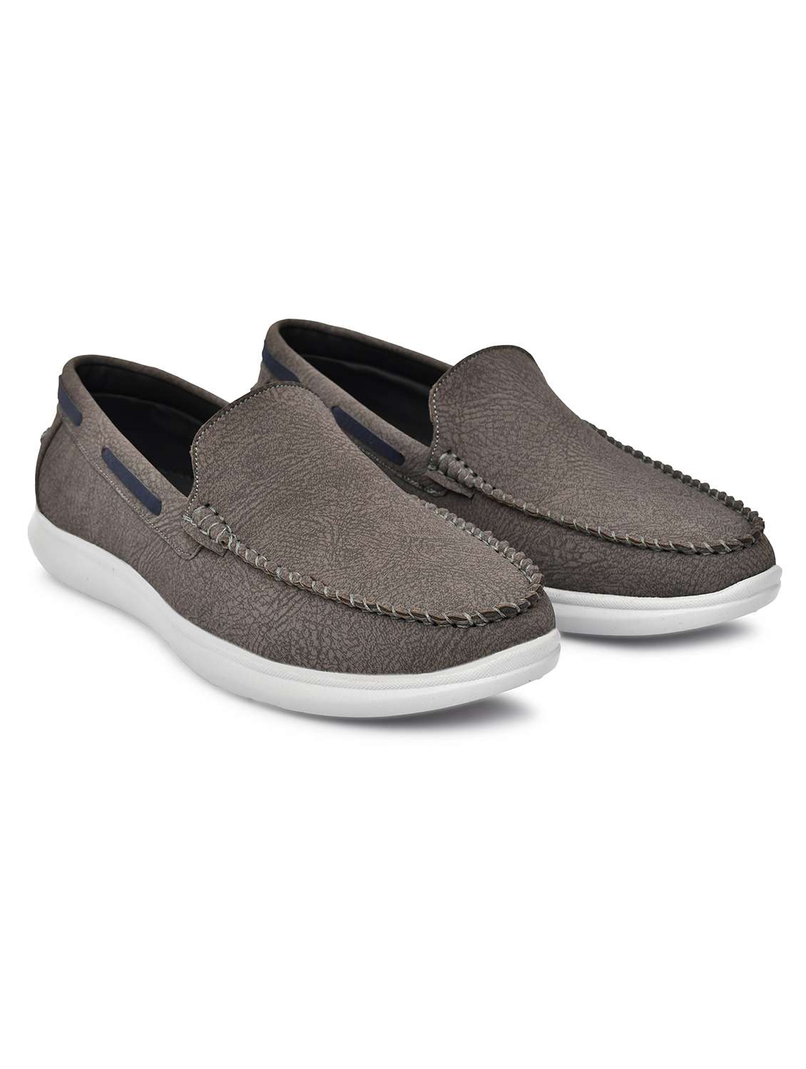 men grey slip on loafer - 22147711 - Standard Image - 2