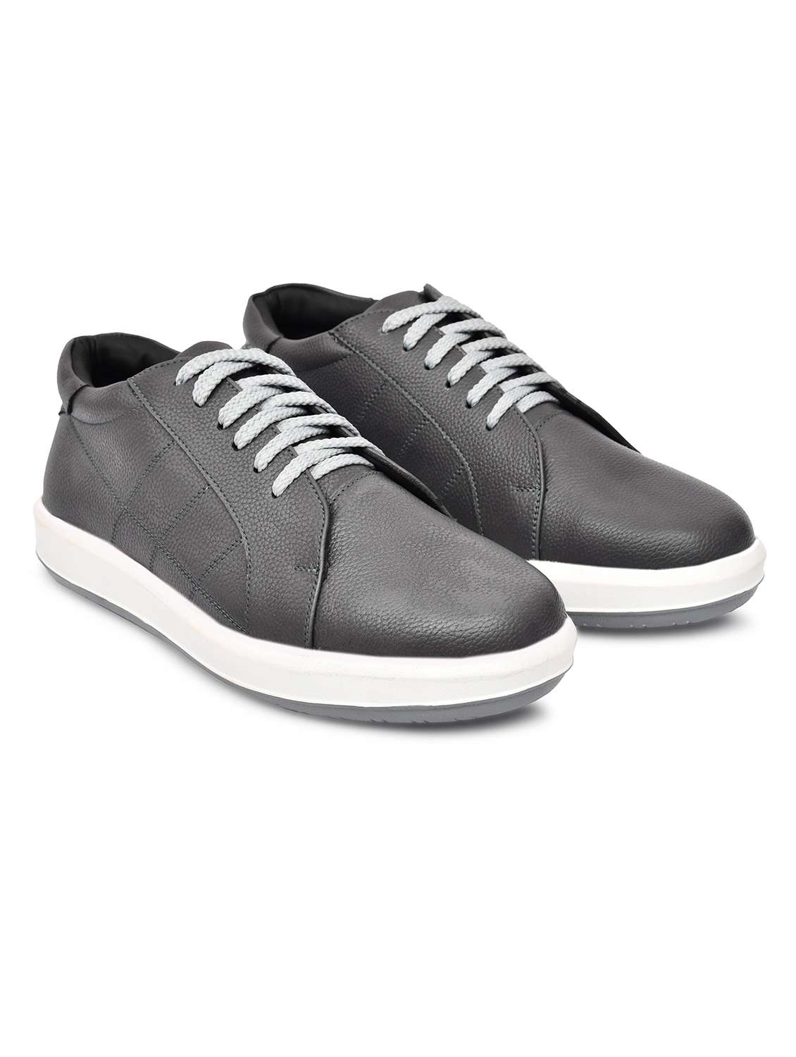 men grey lace-up shoe - 22147714 - Standard Image - 2