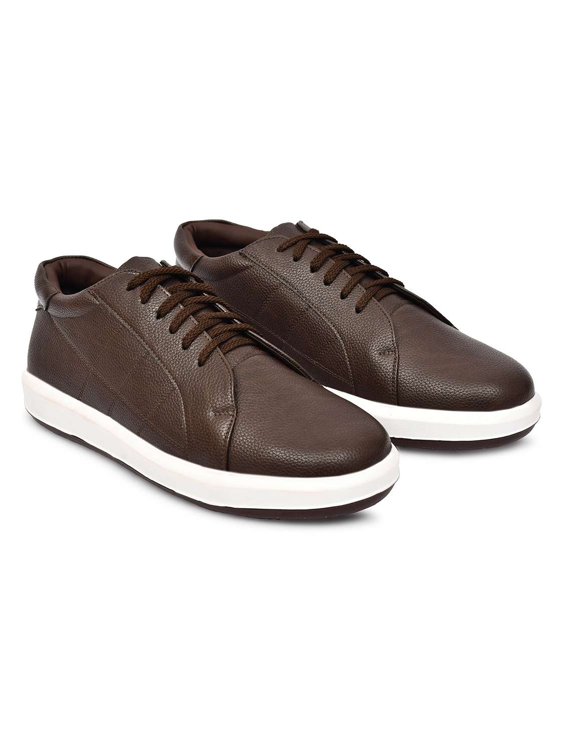 men brown lace-up shoe - 22147715 -  Standard Image - 2