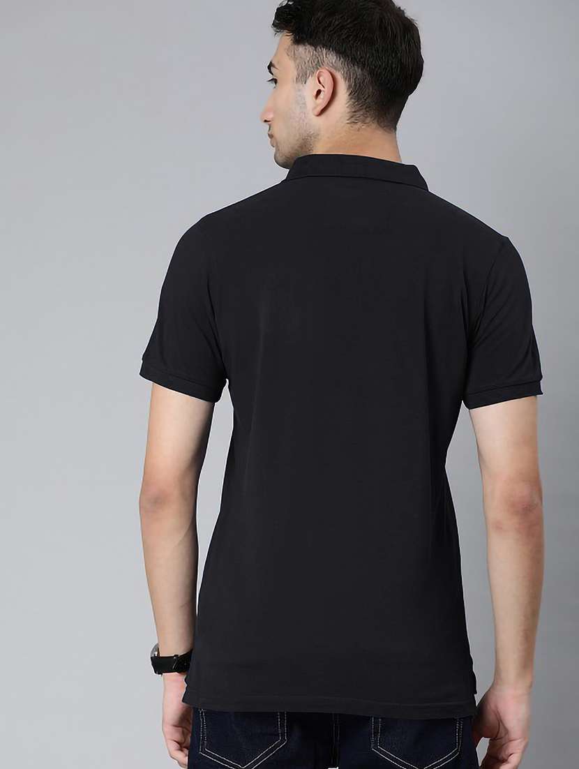 black polyester plain tshirt - 22148206 -  Standard Image - 2