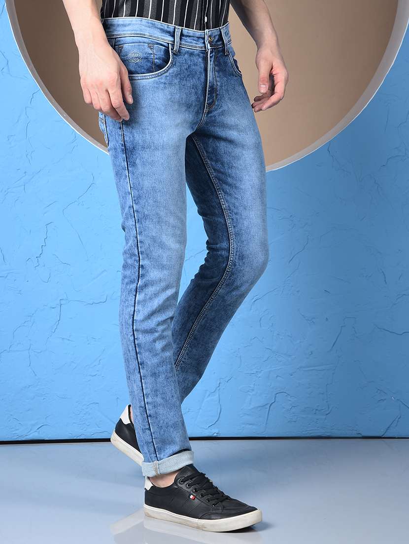 men washed low rise slim fit jeans - 22148236 -  Standard Image - 2