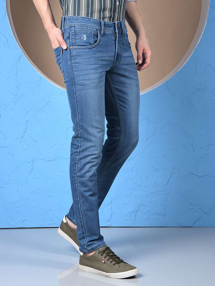 men washed low rise slim fit jeans - 22148239 -  Standard Image - 2