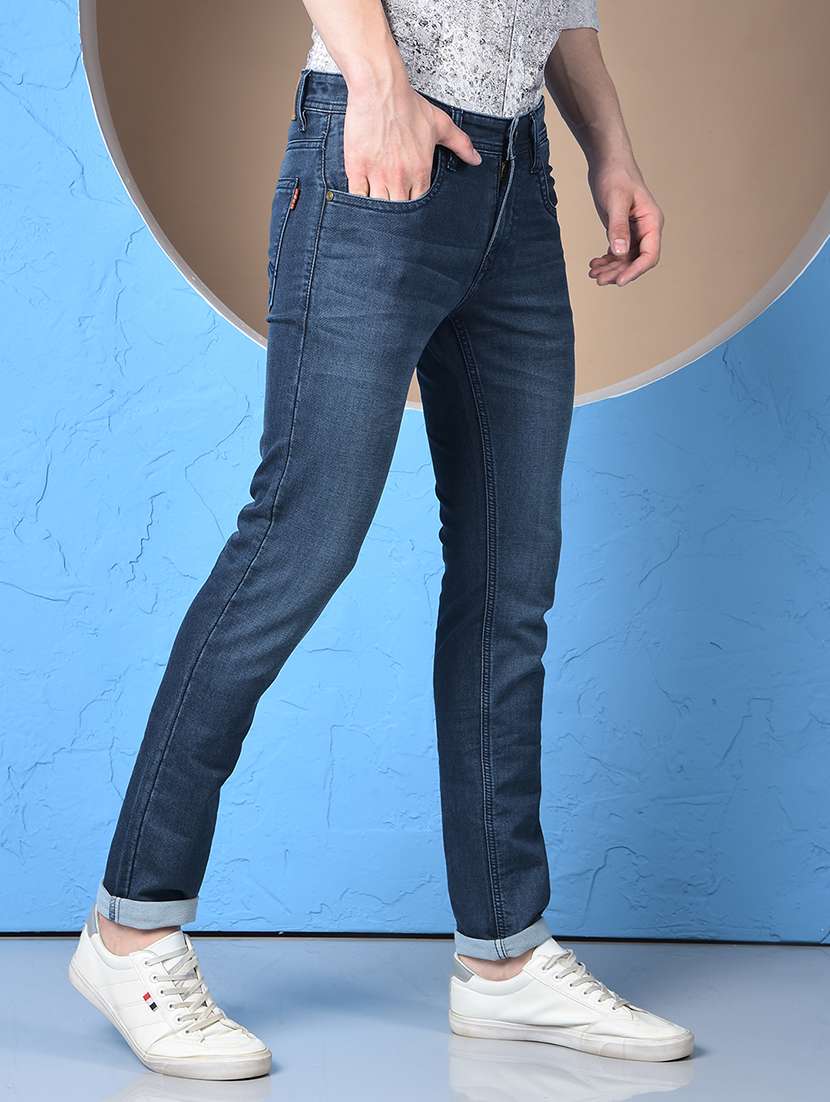 men washed low rise slim fit jeans - 22148240 -  Standard Image - 2